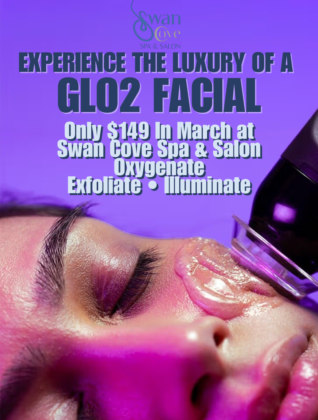 Spa advertisement: introducing a 2-hour combination massage for $267. Features aromatherapy and hot stones.