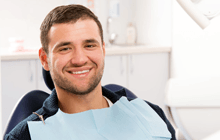 Man smiling