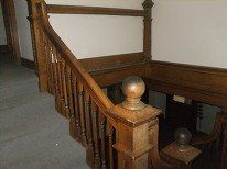 wooden staircase design