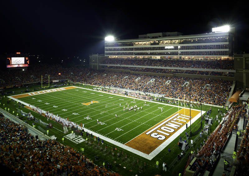 U of I Memorial Stadium