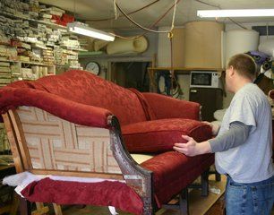 Custom reupholstering