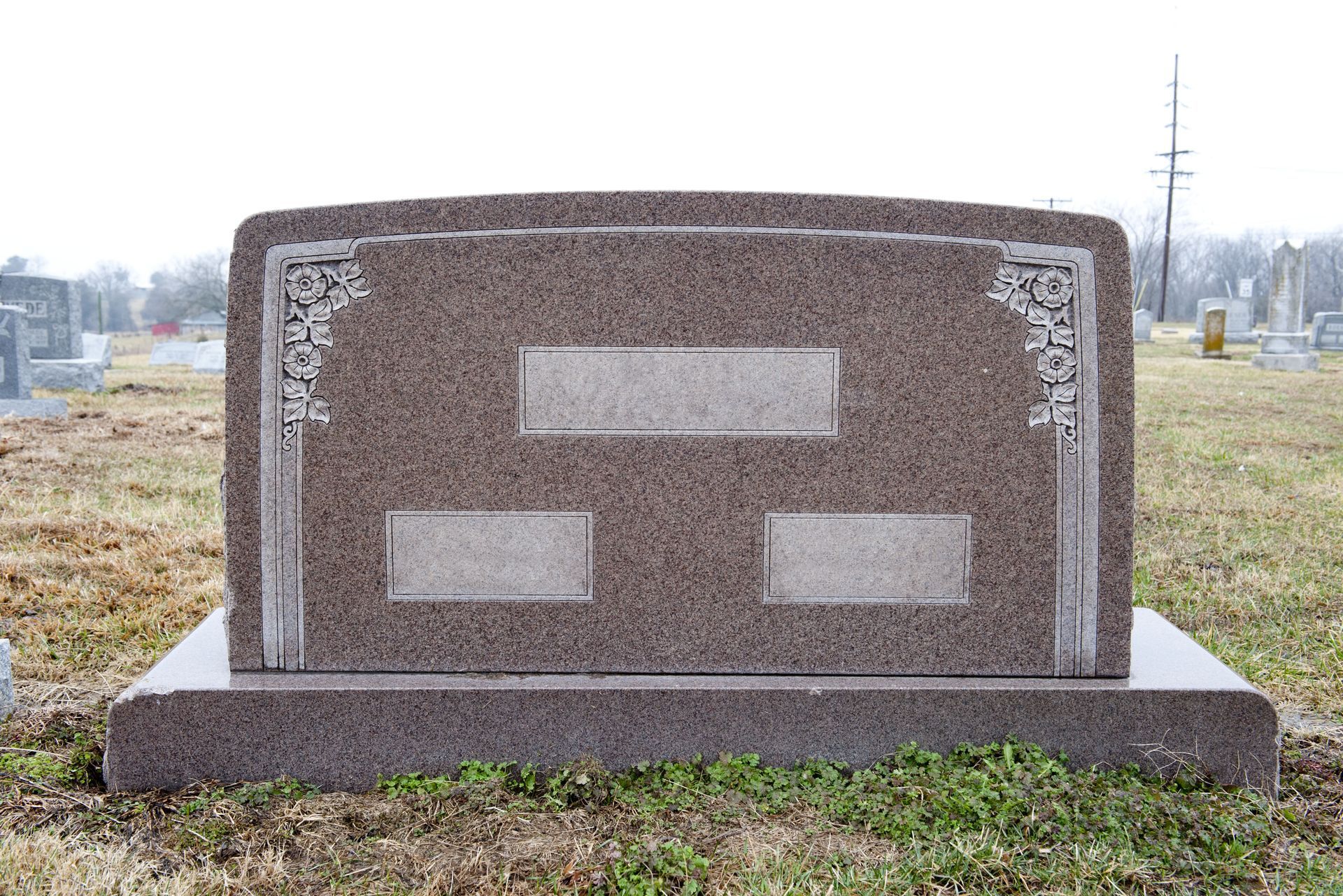 engraved headstones