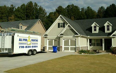 All Pro Painting and residential house