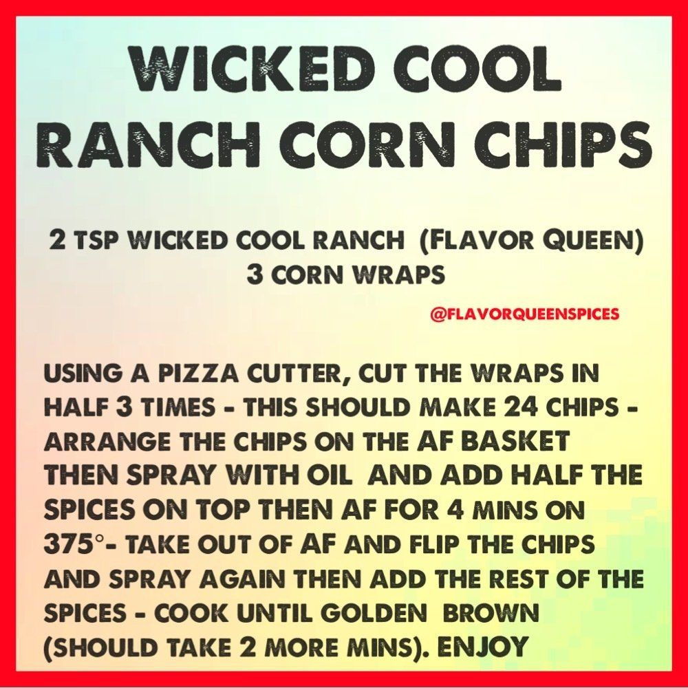 ranch corn chips