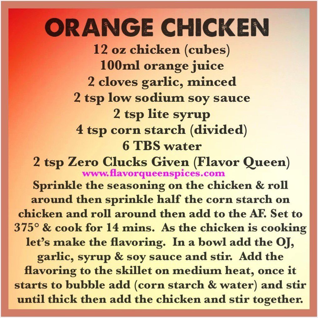 Orange Chicken