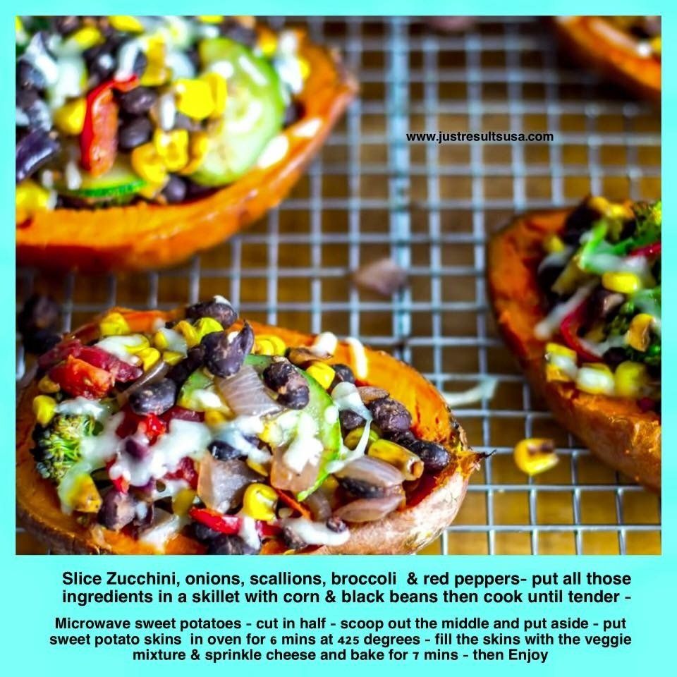 Slice zucchini onions scallions broccoli and red peppers ingredients in a skillet with corn and black beans then cook until tender