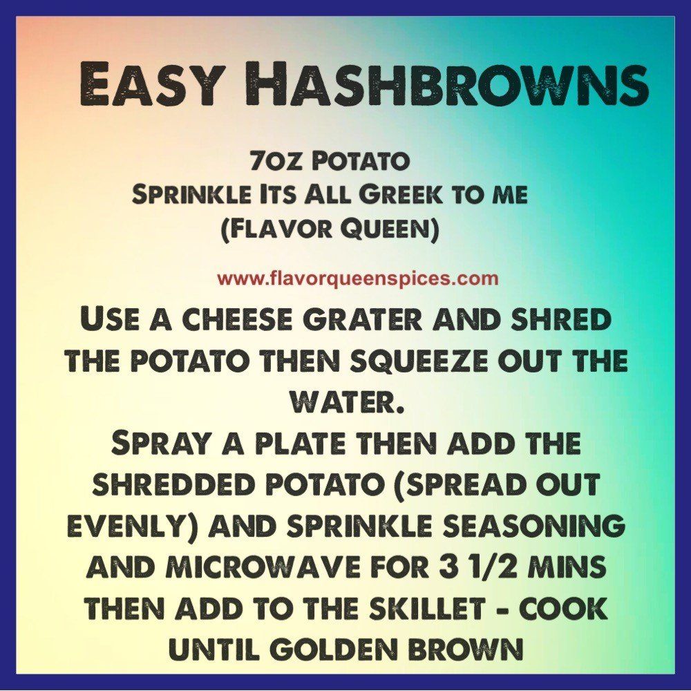Easy Hashbrowns recipe