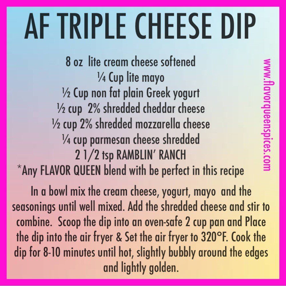 AF Triple Cheese Dip