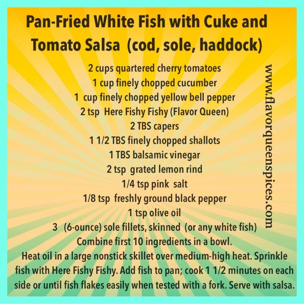 pan fried white fish