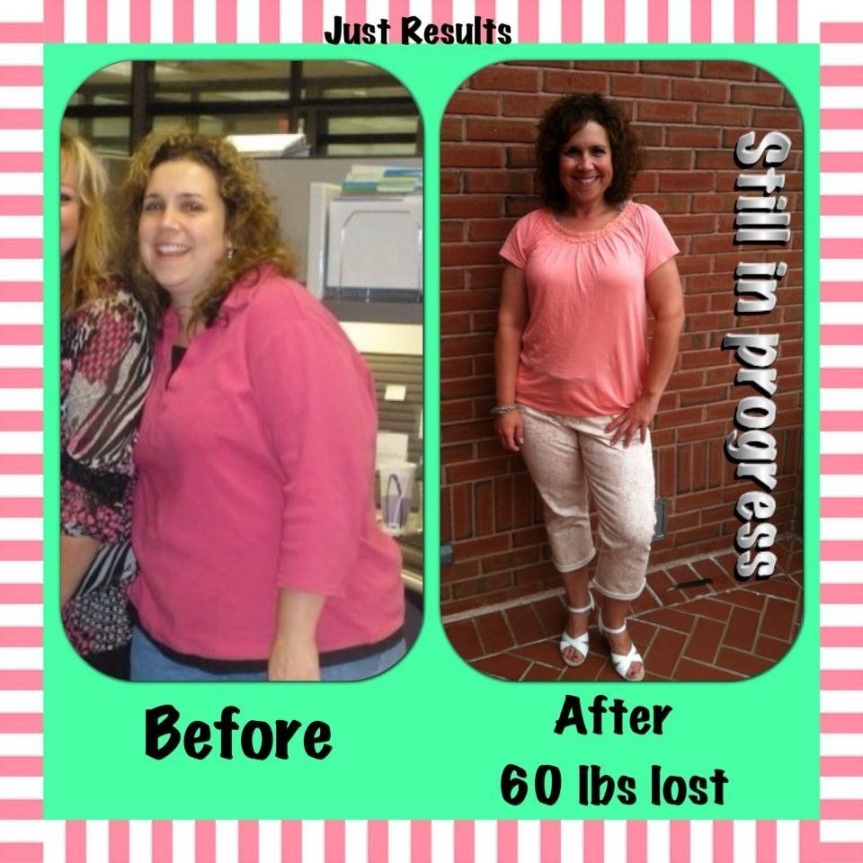 Just results lost 60 lbs
