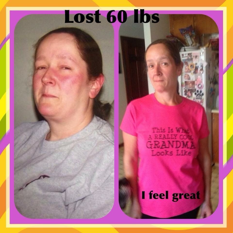 Just results lost 60 lbs