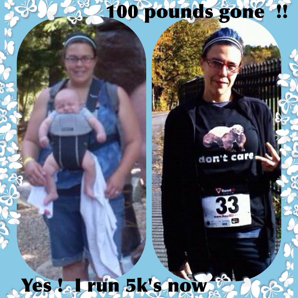 100 pounds gone