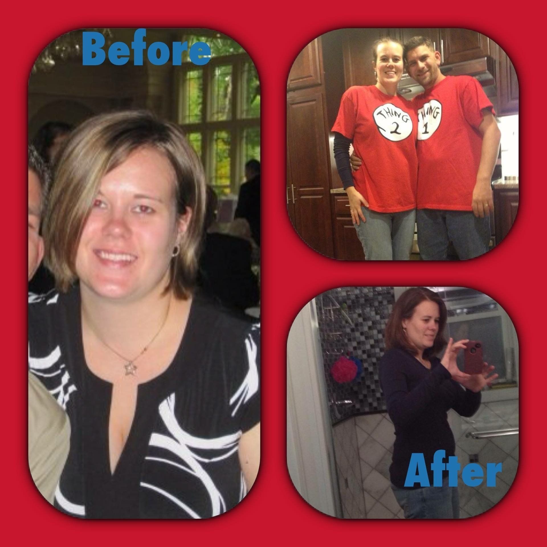 Just Results before and after