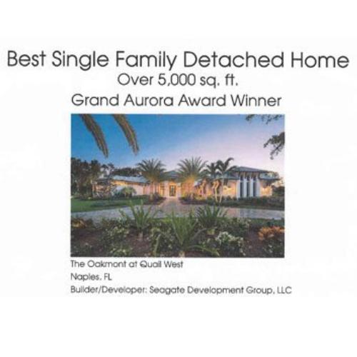 Best Single Family Detached Residence