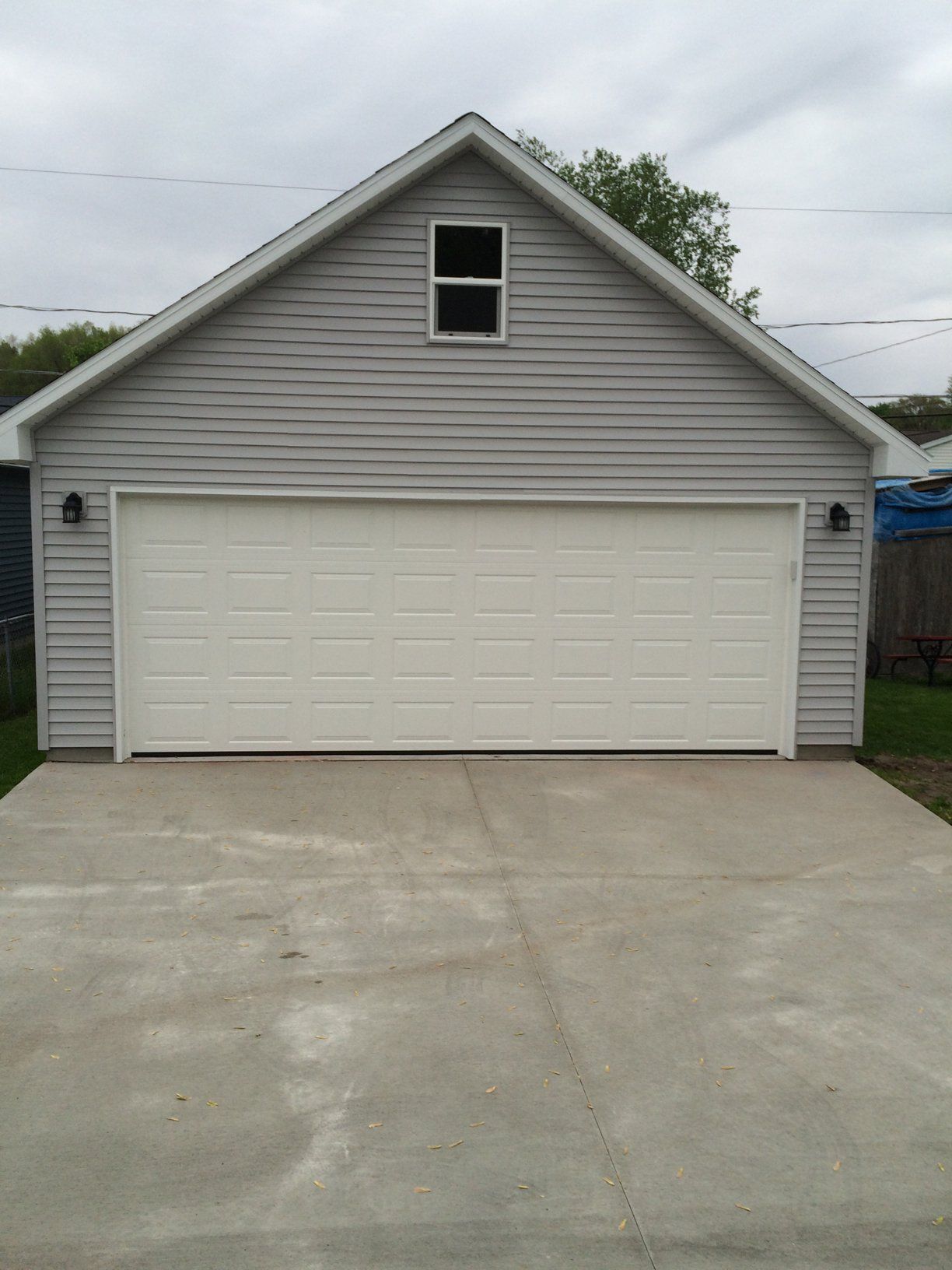 Custom-built garage