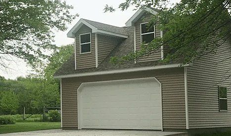 Custom-built garage