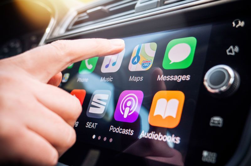 Touchscreen audio system