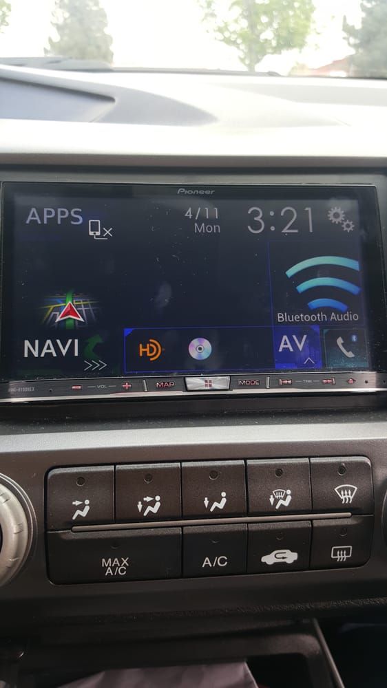 Pioneer stereo system installed