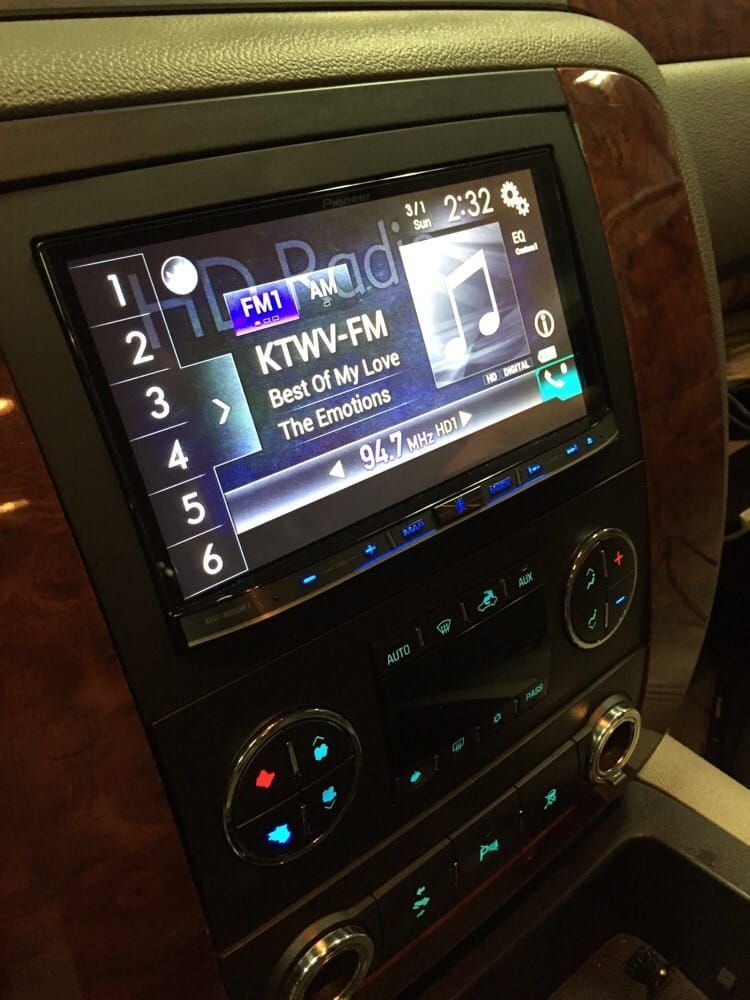 Touchscreen audio system