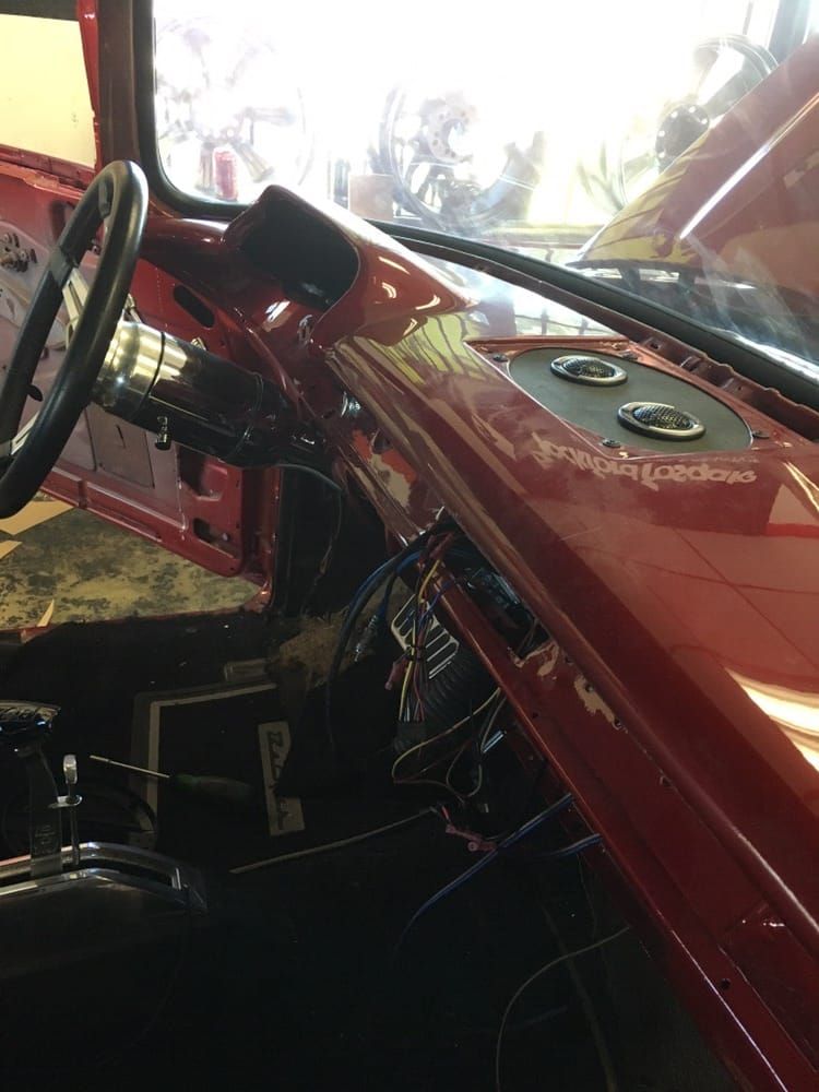 Focal installed on 57 Chevy Bel Air