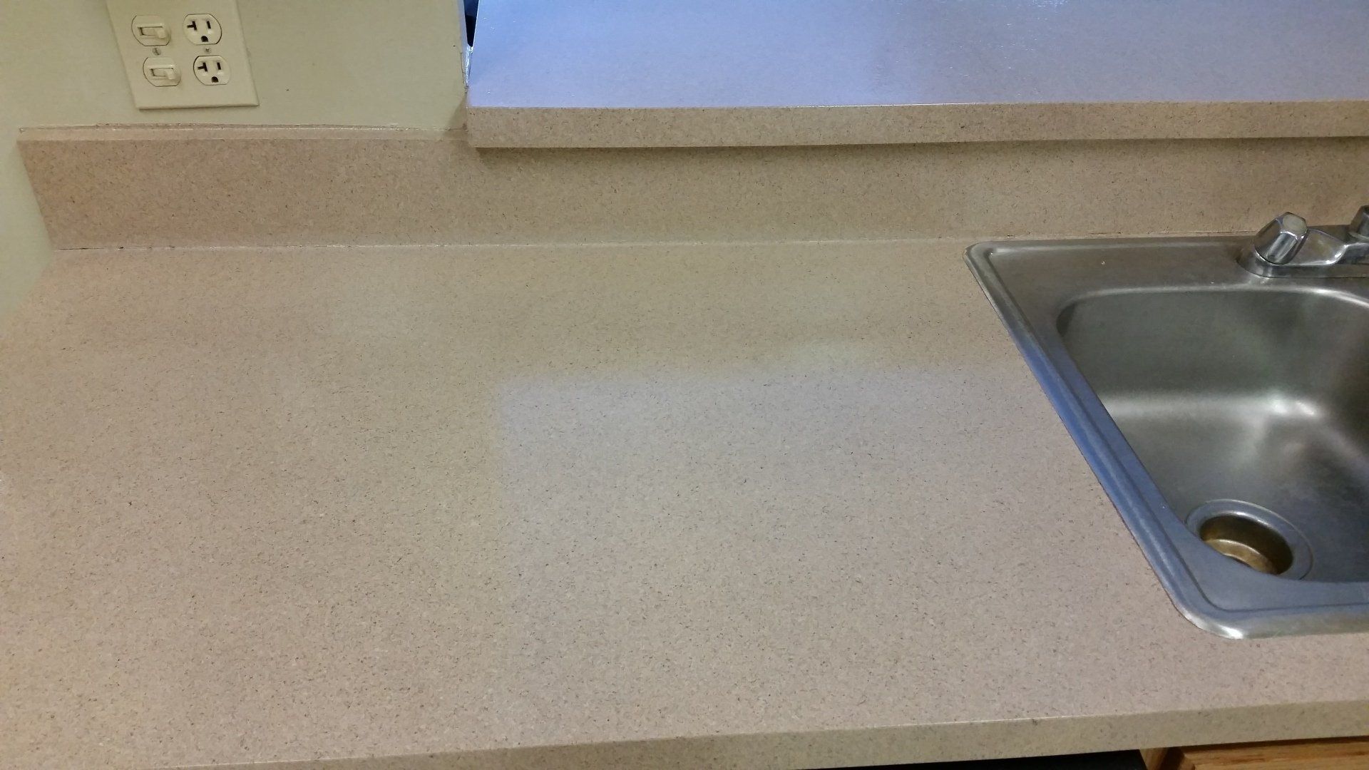 Countertop refinishing after