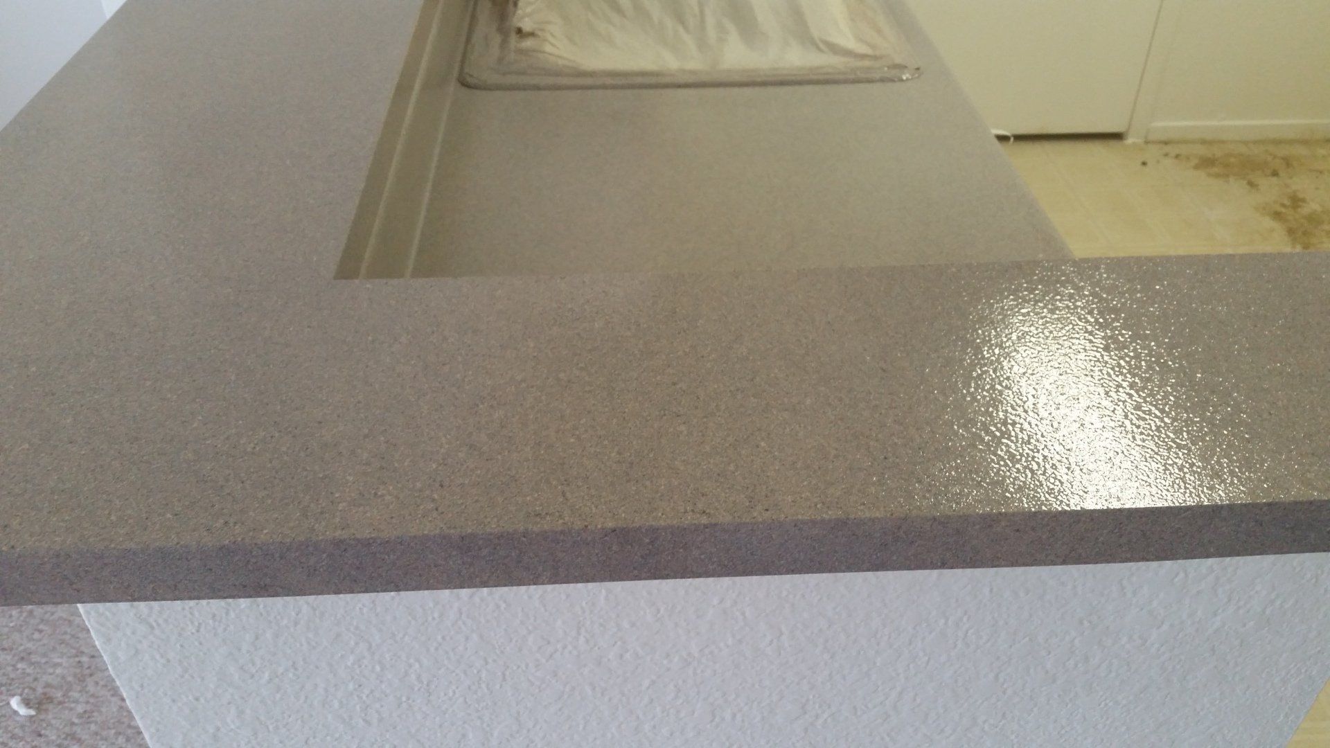 Countertop refinishing after