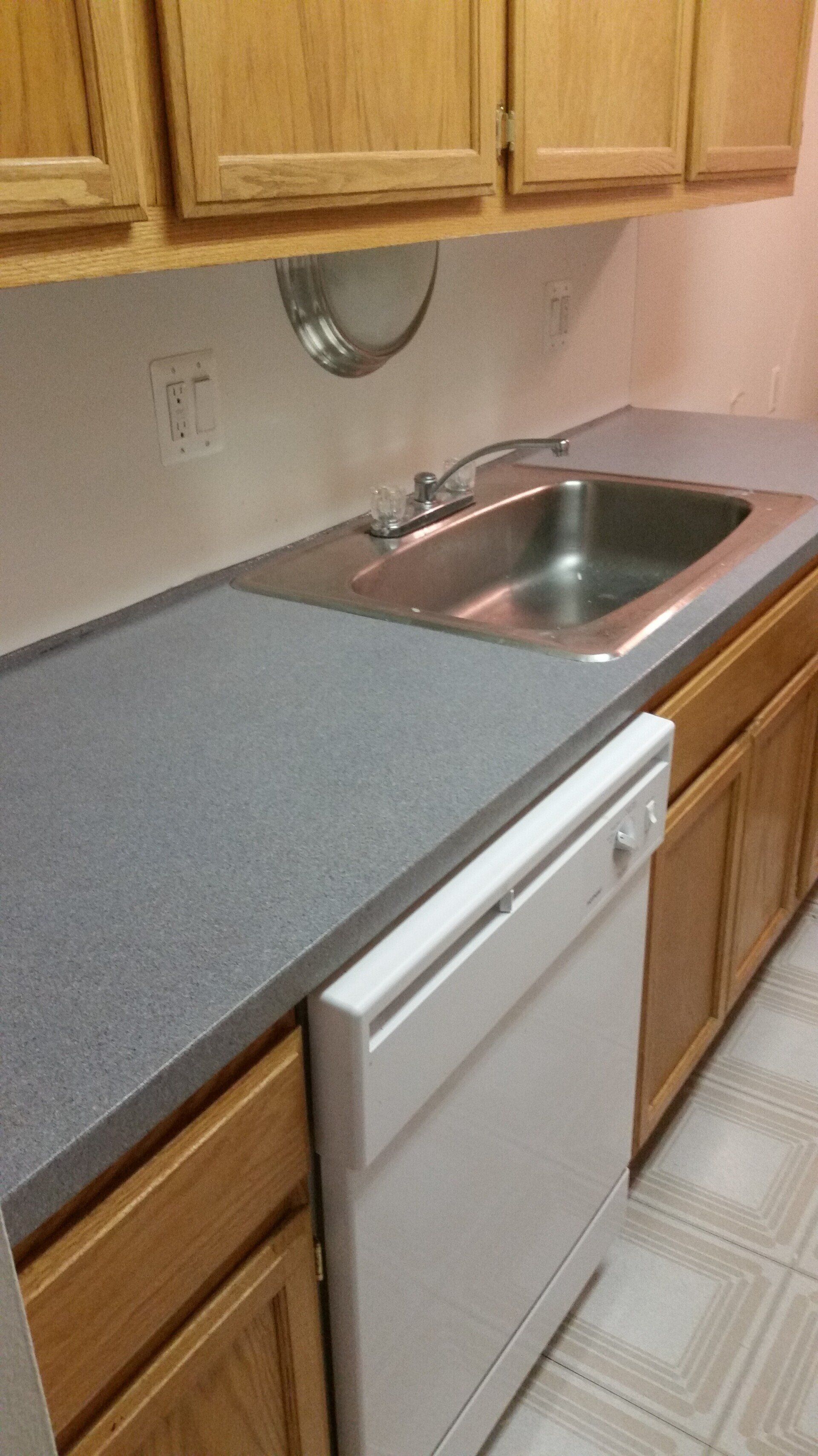 Countertop refinishing before
