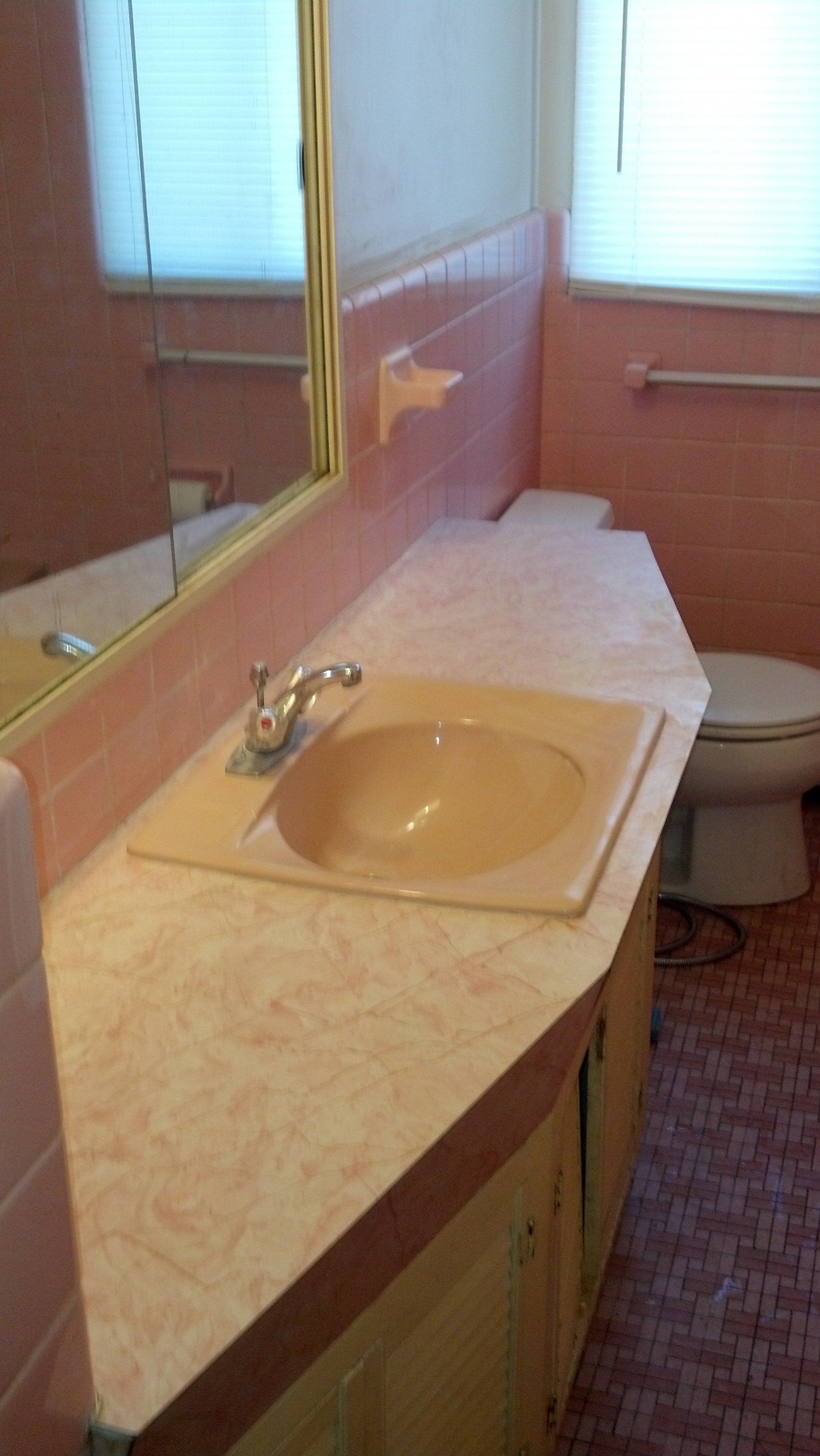 Sink refinishing before