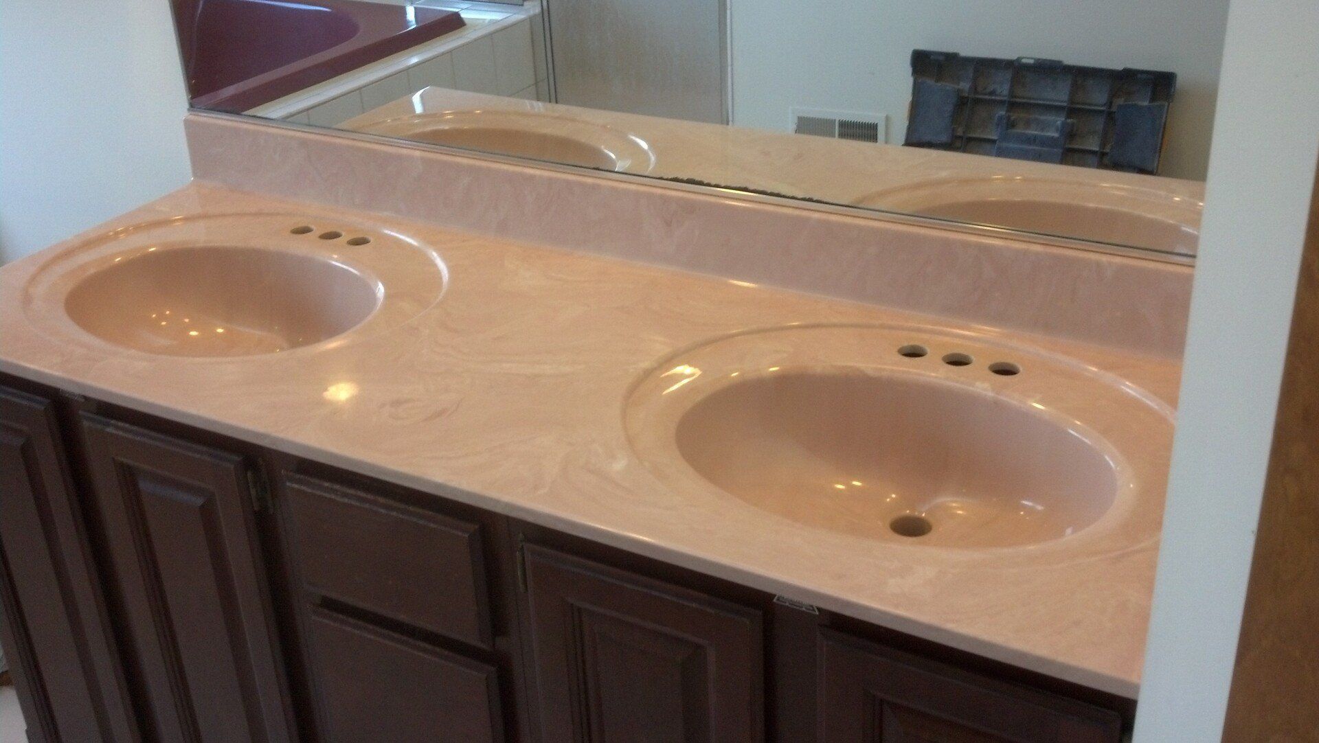 Sink refinishing before