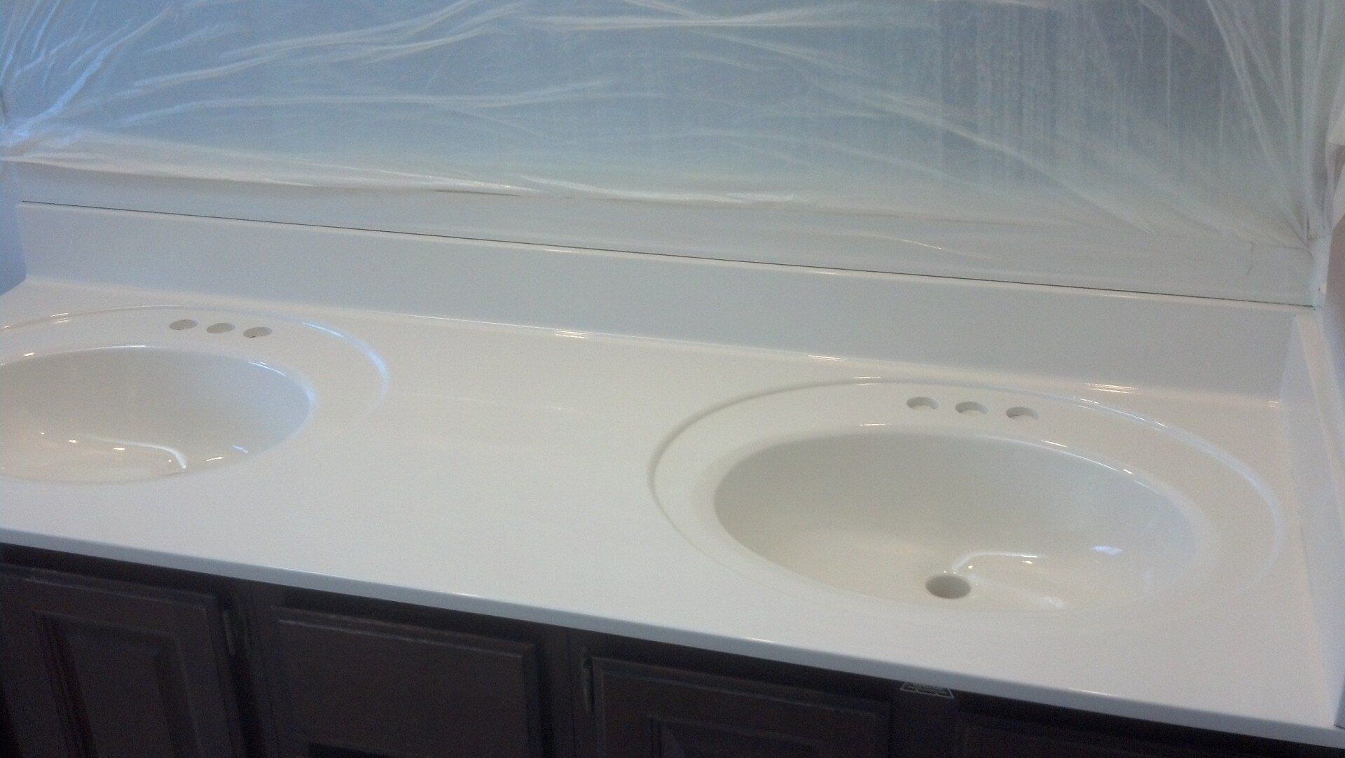 Sink refinishing after
