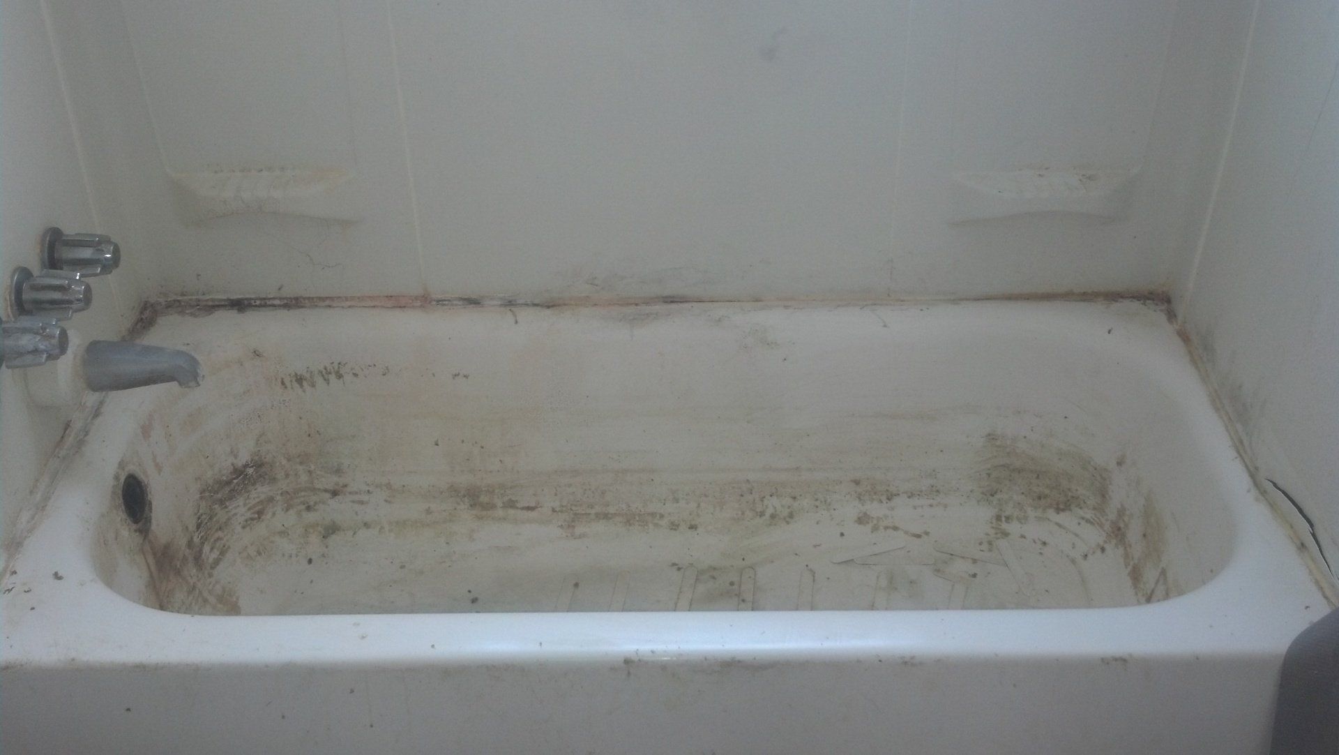 Tub refinishing before