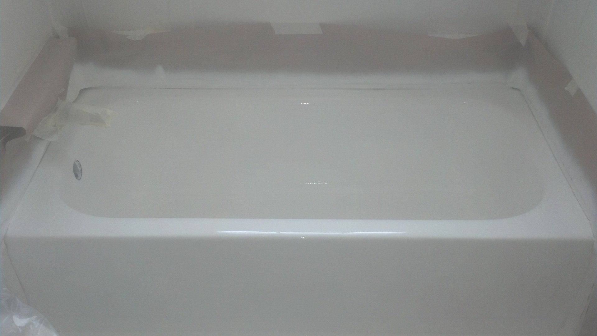 Tub refinishing after