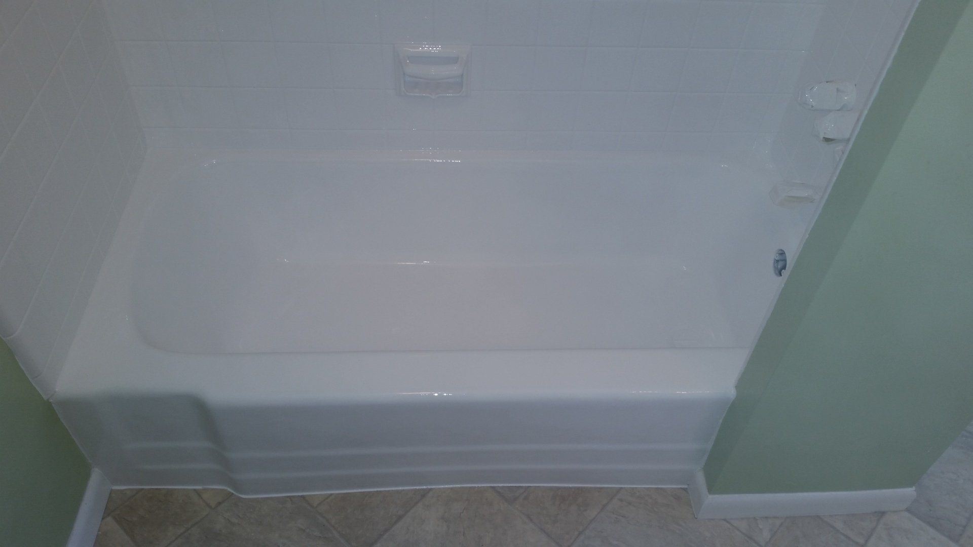 Tub refinishing after