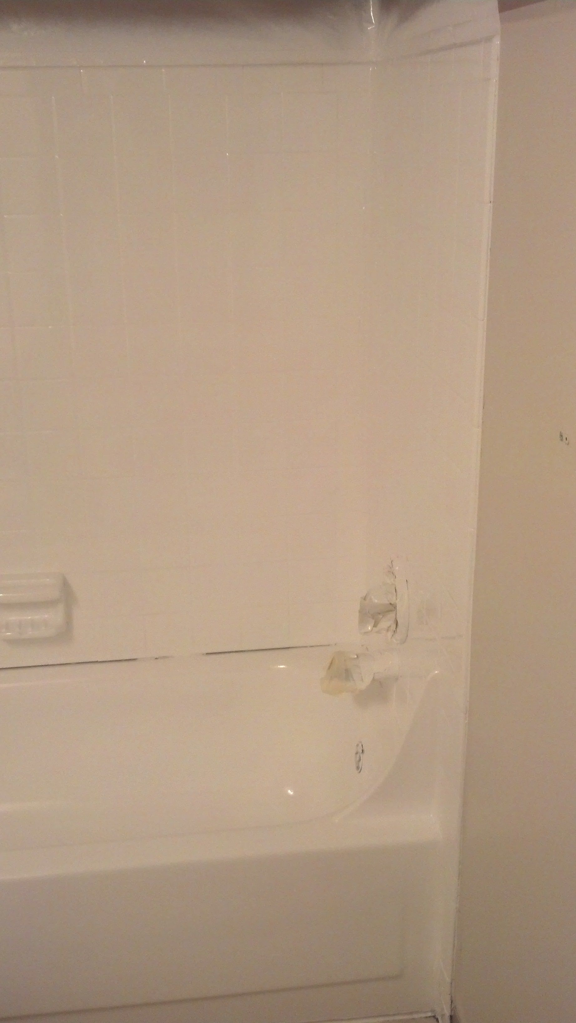 Tub refinishing after