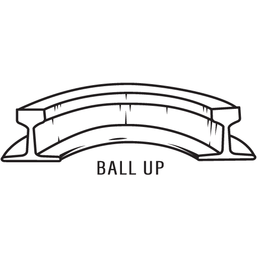 rails ball up