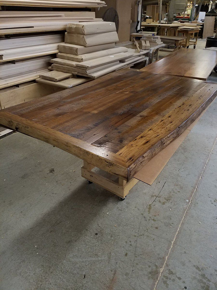 Reclaimed Wood Countertop