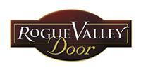 Logo of Rogue Valley Door, with