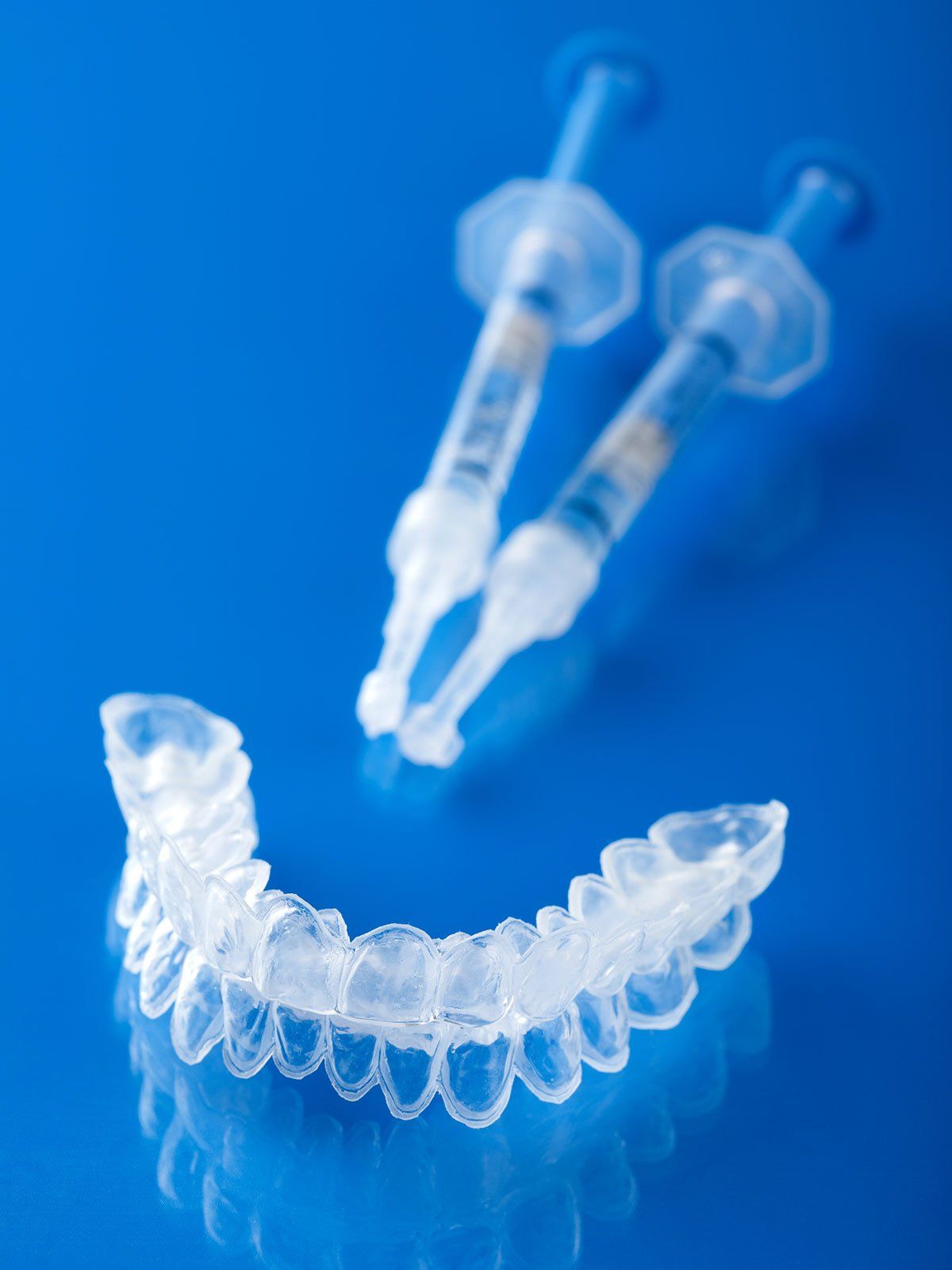 Individual tooth tray