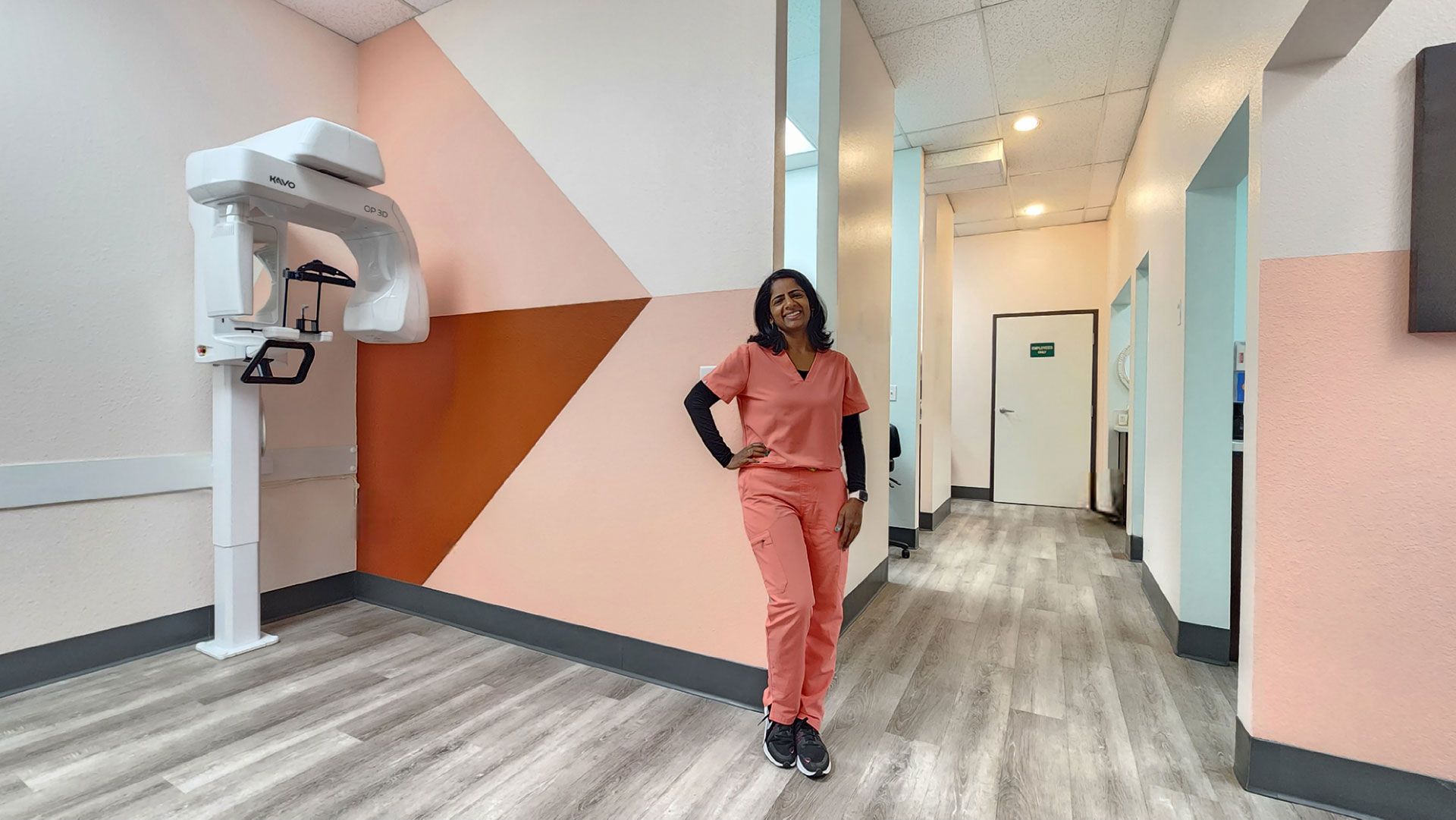 dentist on the clinic