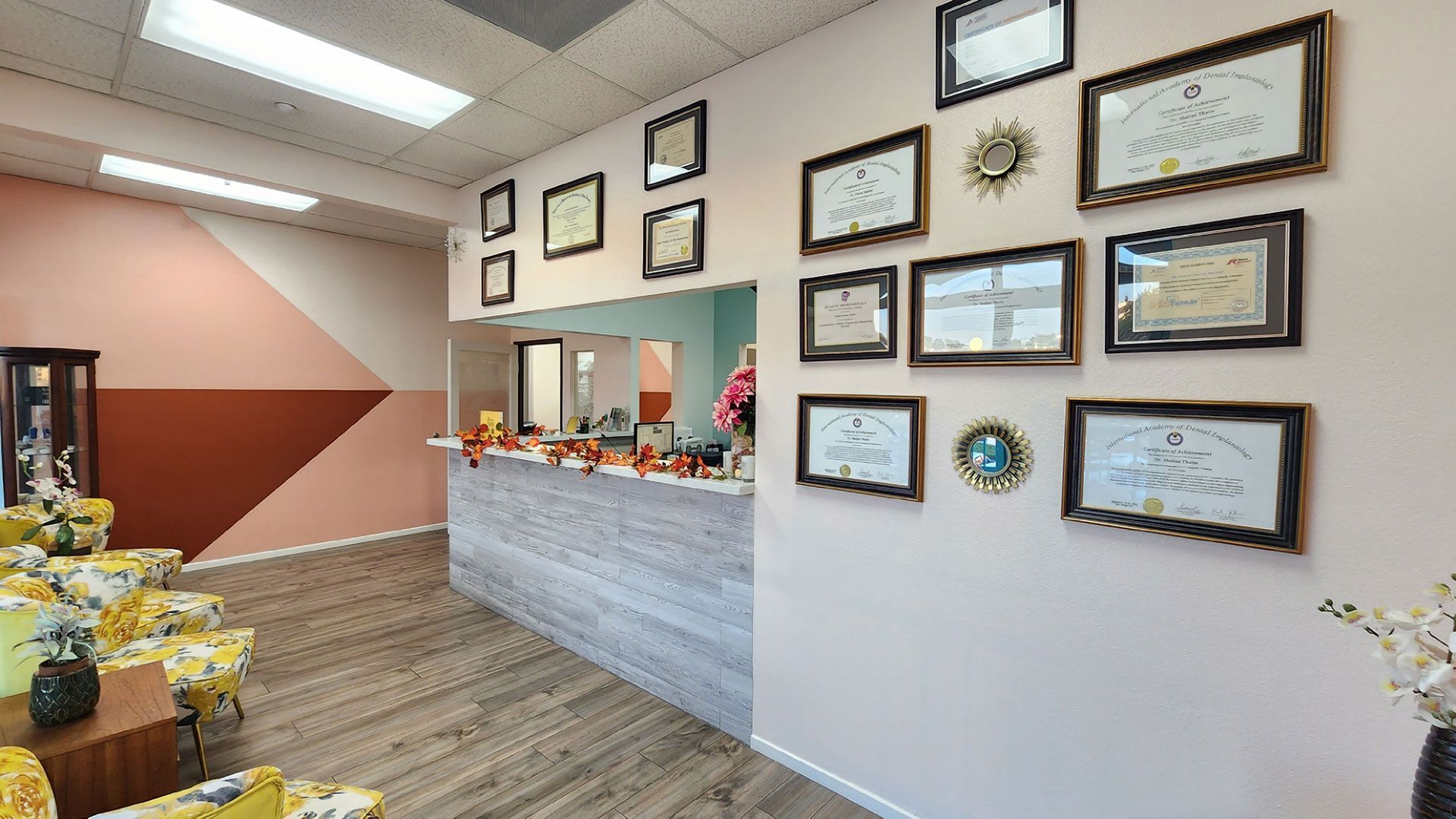 dental clinic certificates