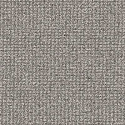 Gray and light gray patterned carpet.