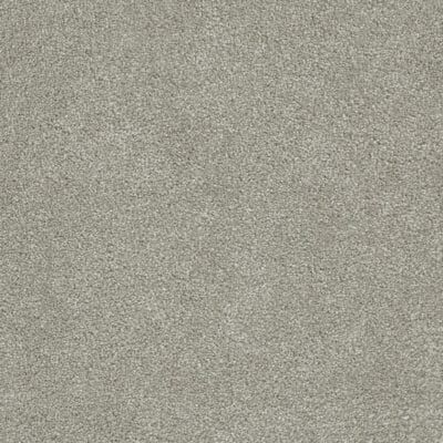 Gray, textured carpet.
