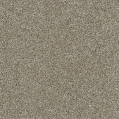Close-up of a textured, light brown surface with a grainy appearance, similar to sand or carpet.