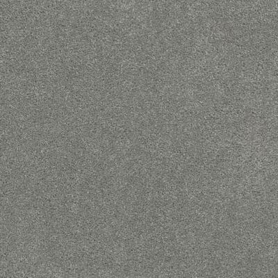Gray, textured carpet.