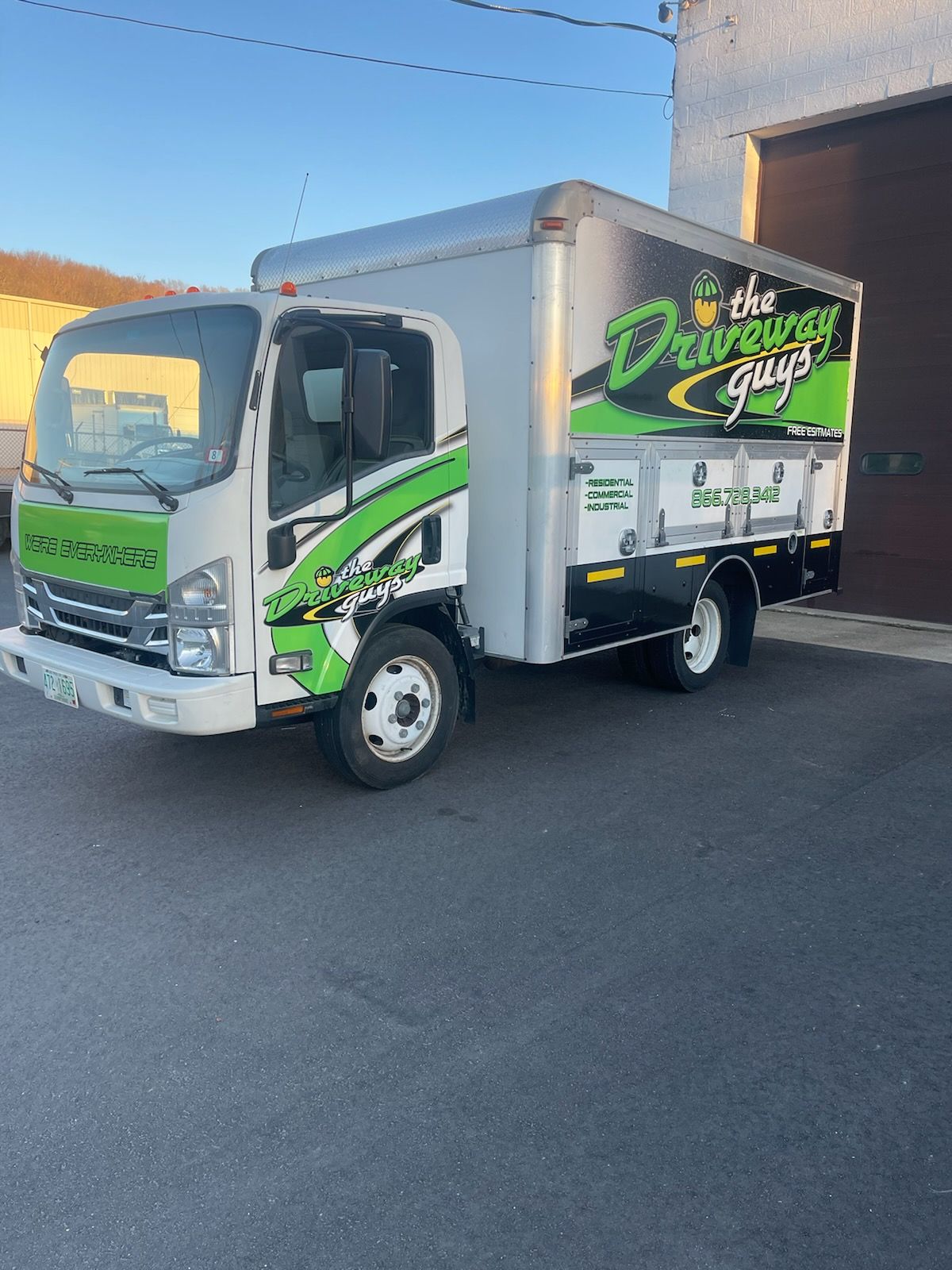 the driveway guys service truck