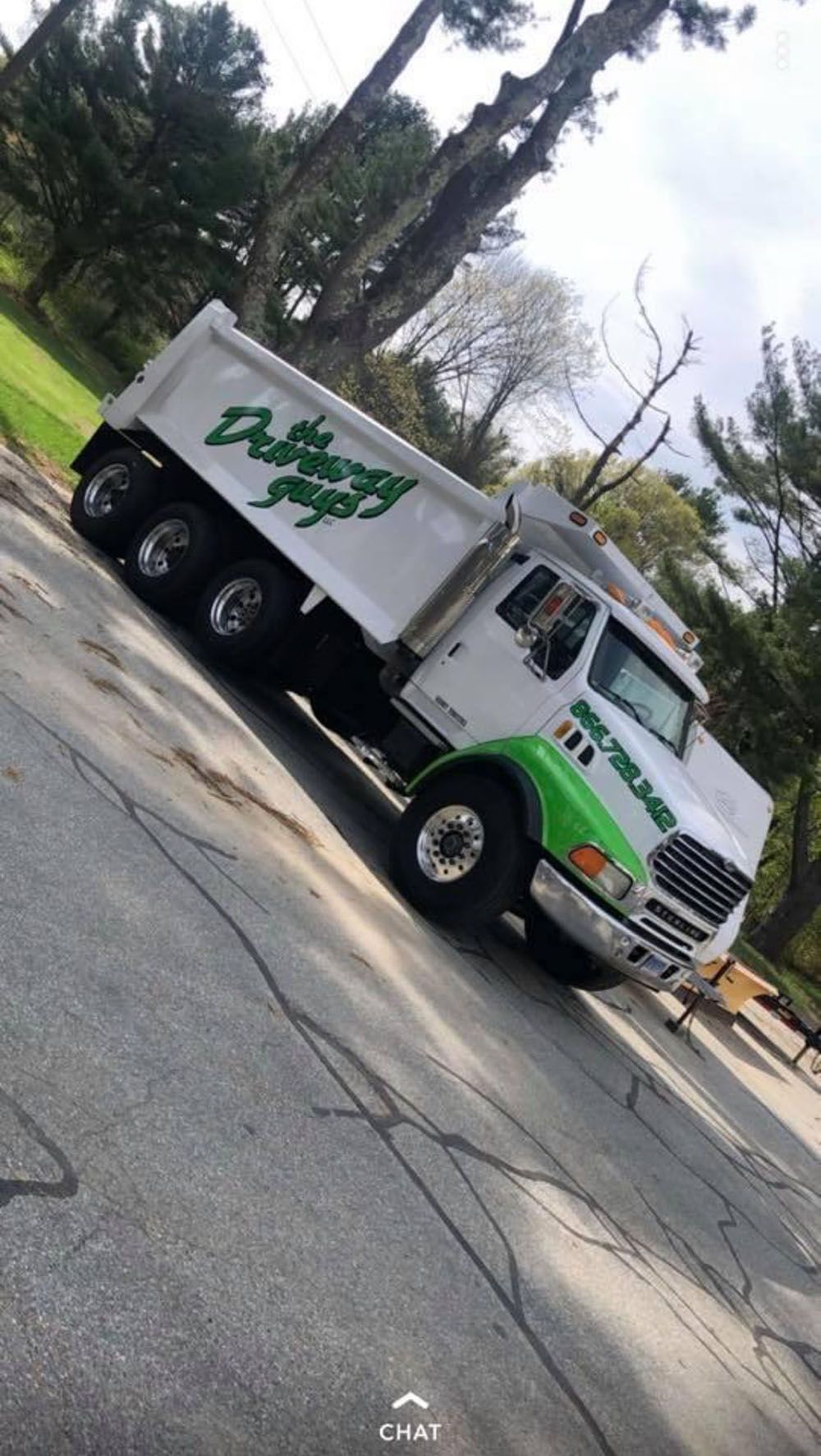 the driveway guys heavy equipment vehicle