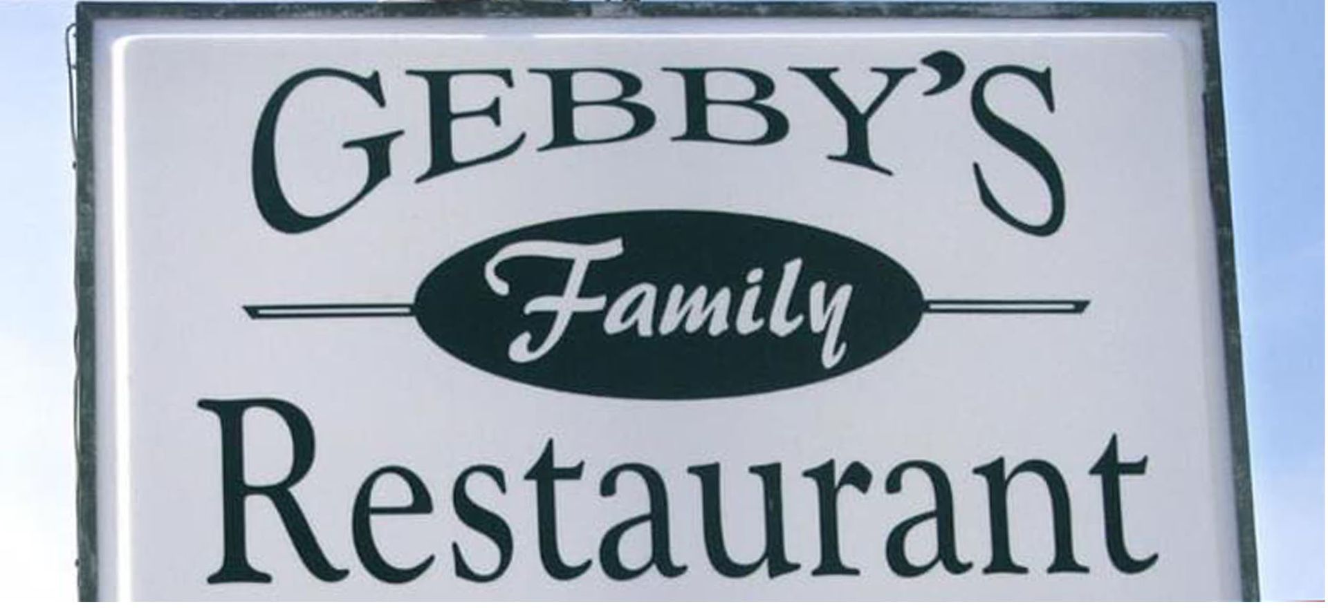 Gebbys Sign