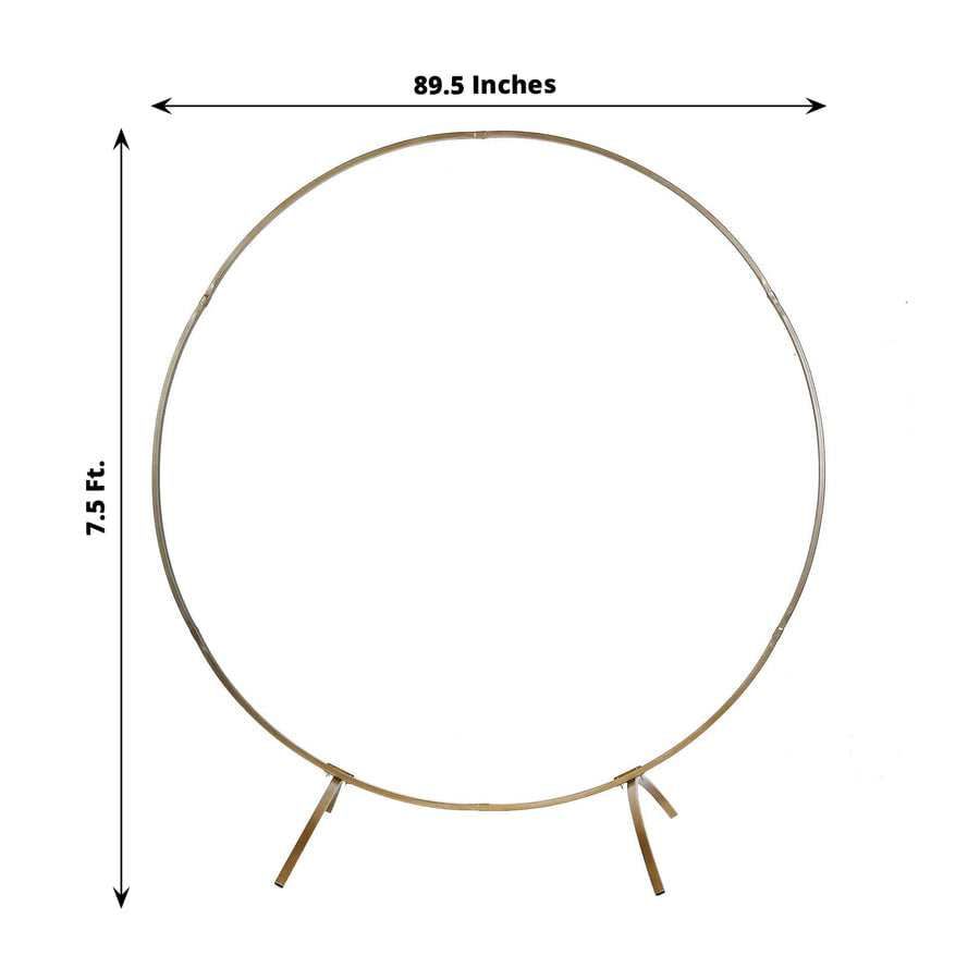 A picture of a circle with measurements on it
