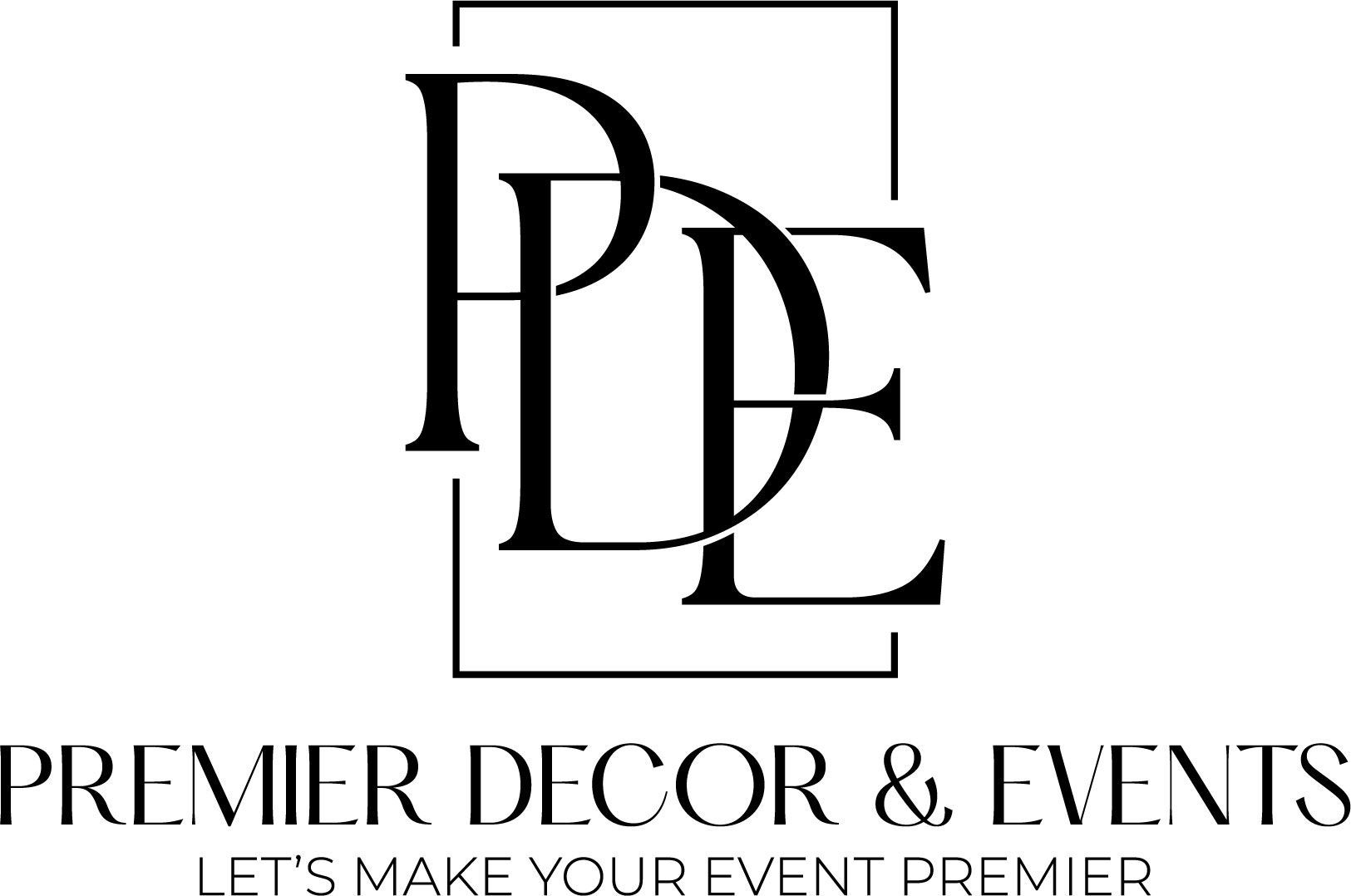 Premier Decor & Events - logo