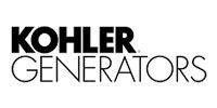 Kohler Generators logo in black text on a white background